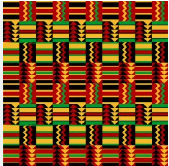 Slide 8, Ghana colour palette