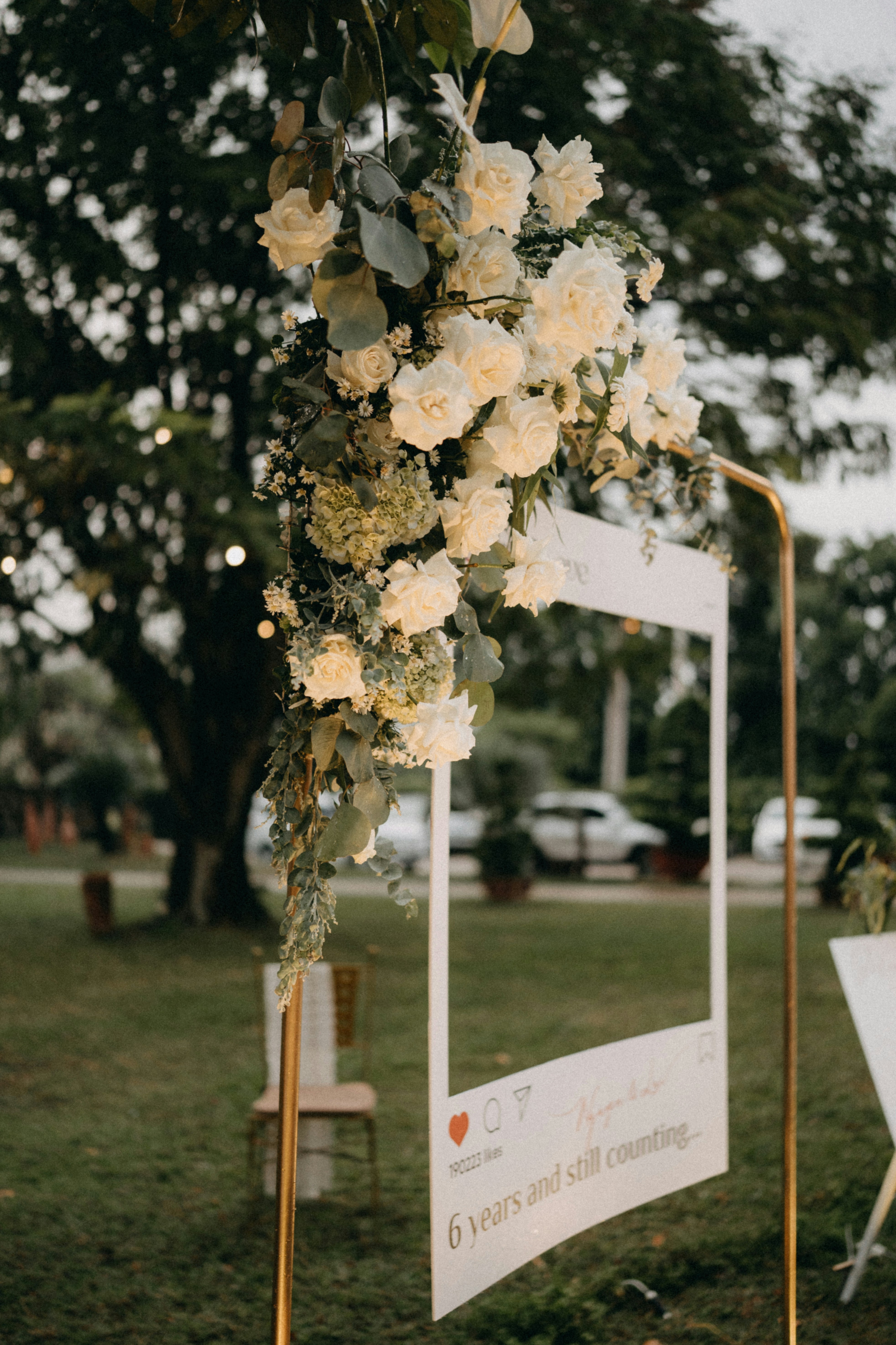 Floral installation